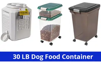 30 bl dog food container