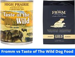 fromm vs taste of the wild