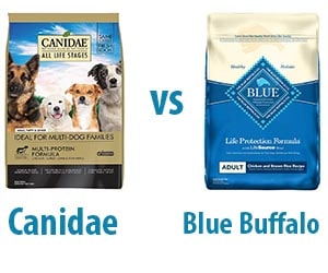 Canidae vs Blue Buffalo