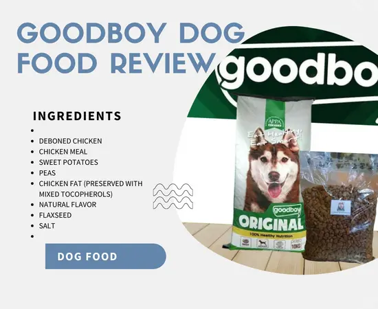 goodboy dog food review